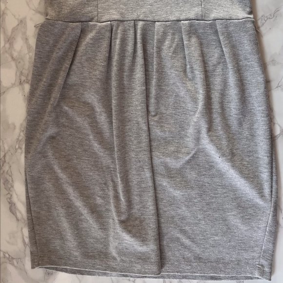 Heather Gray Work Dress - Picture 2 of 2